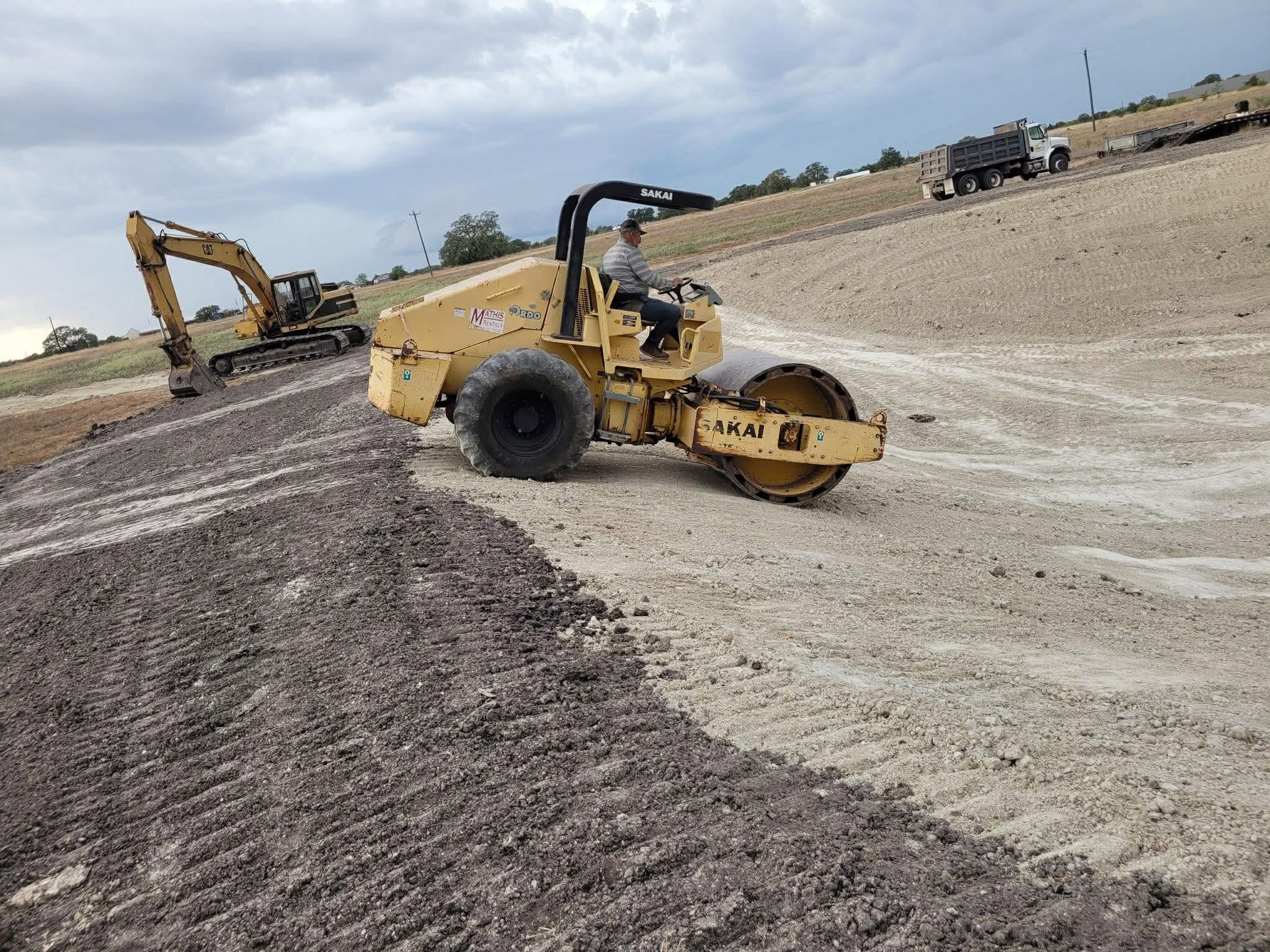 Site preparation work completed for excavation project